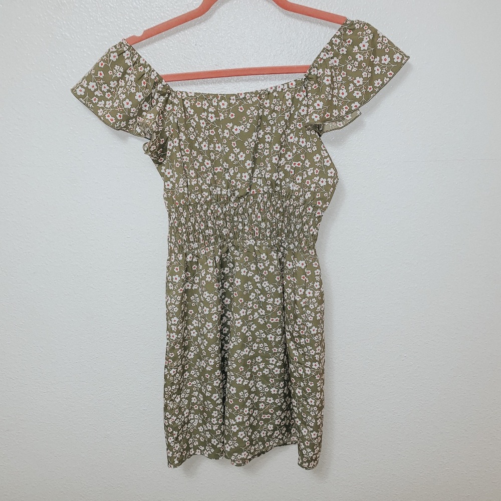 Floral print dress